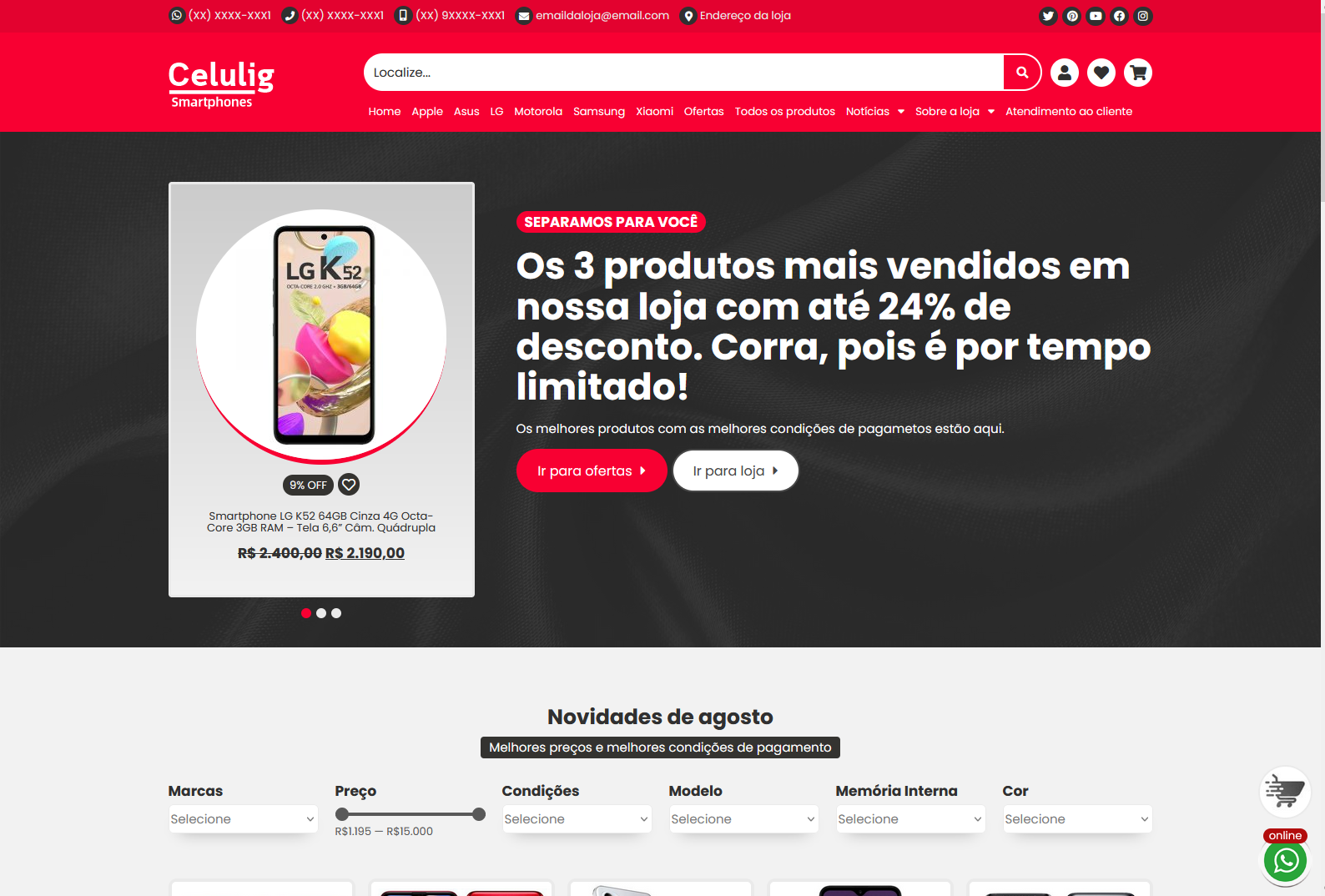 Landing Page Vendas